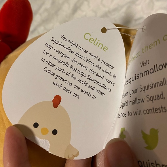 squishmallow celine chicken